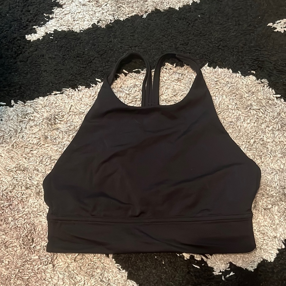Lululemon high neck energy bra longline